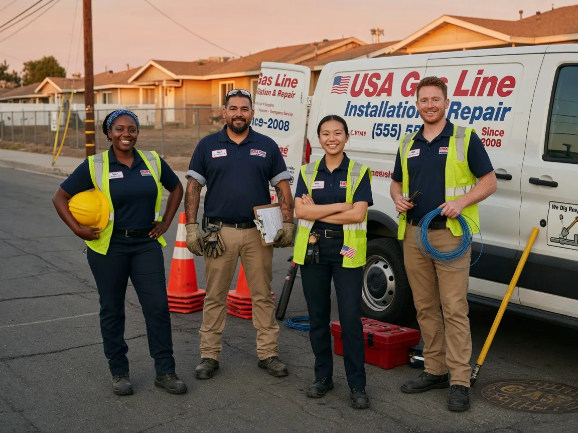 Gas Line Installation company in Gamaliel, AR